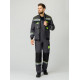 Костюм "ХОВАРД" куртка и полукомбинезон, т.серый с черным и лимонным катом, СОП 50мм Костюм "ХОВАРД" куртка и полукомбинезон, т.серый с черным и лимонным катом, СОП 50мм