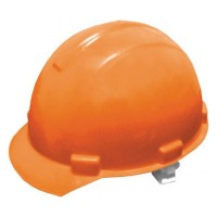Каска  строительная оранжевая